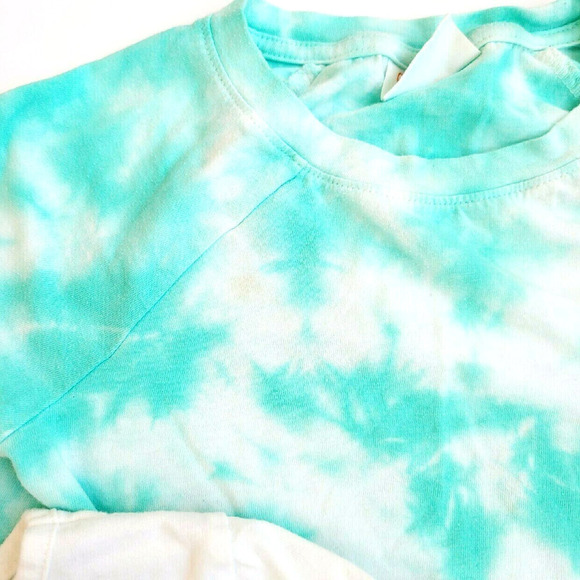 Girls Summer Tee Bundle Size 6 Mermaid Tie Dye Sequins - Picture 4 of 6